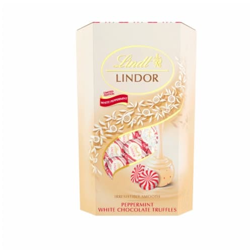 Lindt Lindor Peppermint White Chocolate Truffles