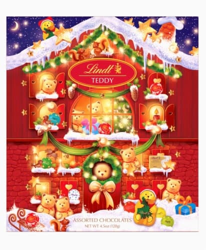 Lindt Holiday Assorted Chocolates Advent Calendar