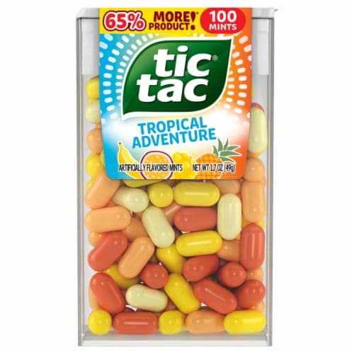 Tic Tac Tropical Adventure Mints On-The-Go Refreshment