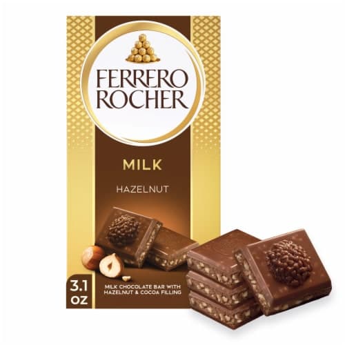 Is it Oral Allergy Syndrome Friendly? Ferrero Rocher Milk Hazelnut Chocolate Bar