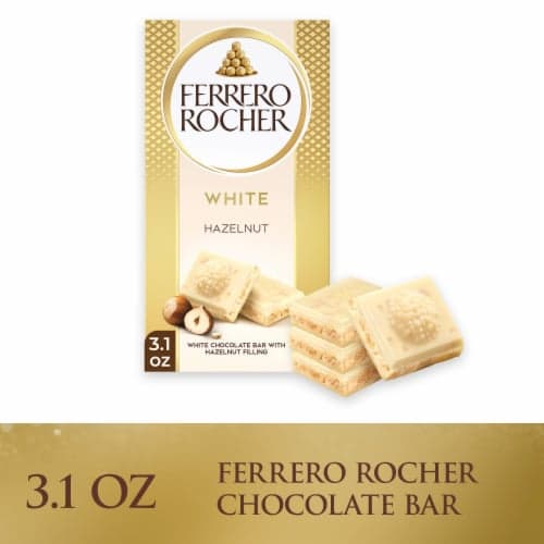 Is it Oral Allergy Syndrome Friendly? Ferrero Rocher White Hazelnut White Chocolate Bar With Hazelnut Filling