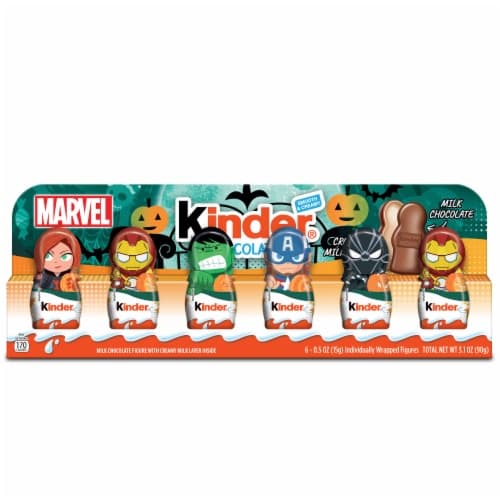 Kinder Chocolate Hollow Figures Limited Edition Marvel Heroes Great For Halloween Party Favors