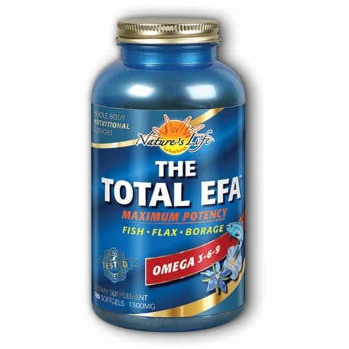 Nature'S Life The Total Efa - Maximum Potency 1, 180 Sgels