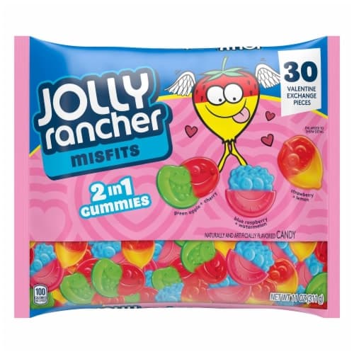 Jolly Rancher Misfits Gummies, 2-In