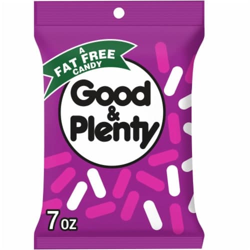 Good & Plenty Licorice Fat Free Candy Bag
