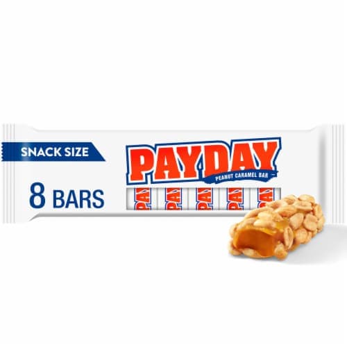 Payday Peanut Caramel Snack Size Candy Bars