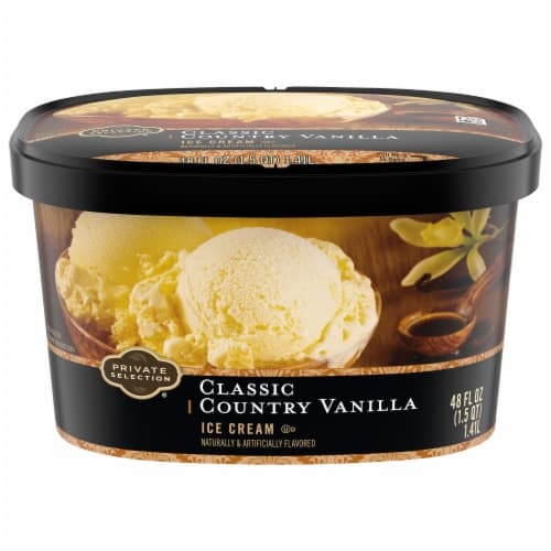 Private Selection Classic Country Vanilla Ice Cream Tub