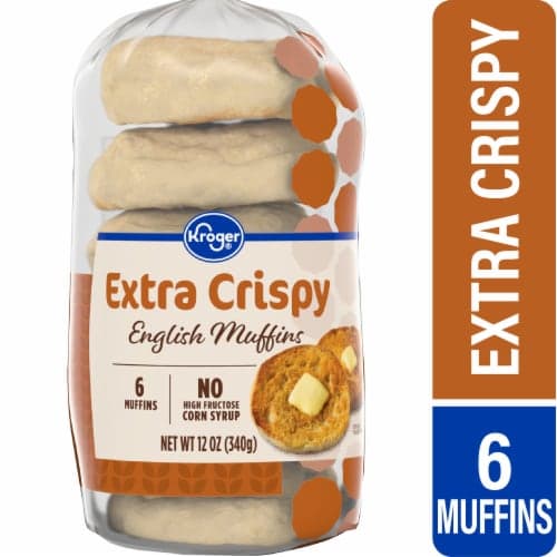 Kroger Extra Crispy English Muffins