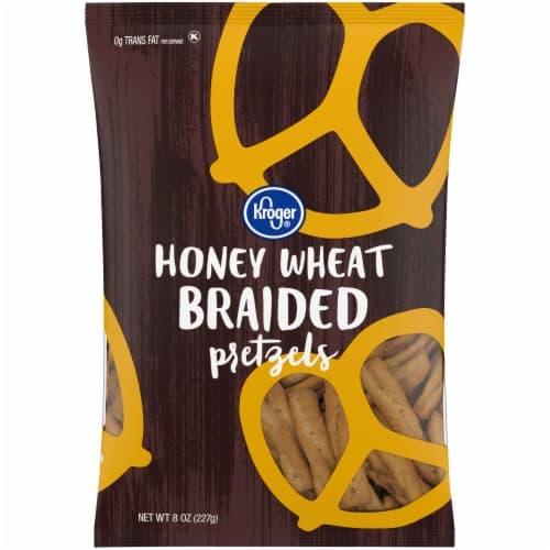 Kroger Honey Wheat Braided Pretzels