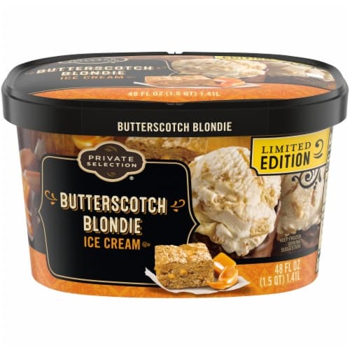 Private Selection Butterscotch Blondie Ice Cream