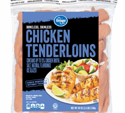 Kroger  Boneless Skinless Chicken Tenderloins