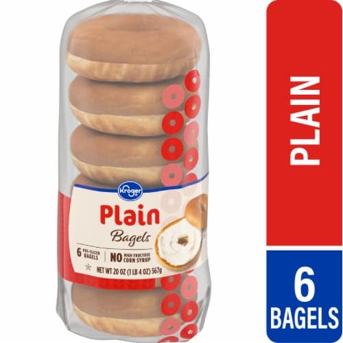 Kroger Plain Bagels