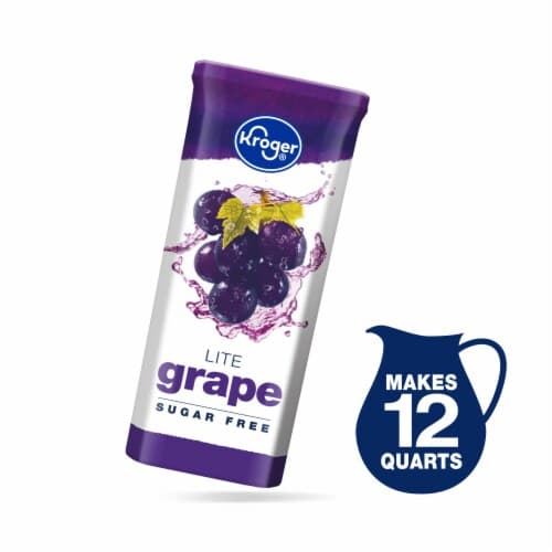Kroger Lite Grape Instant Drink Mix