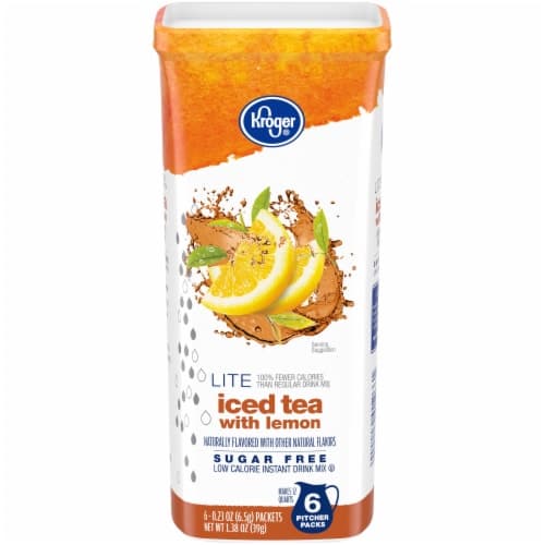 Kroger Lite Iced Tea With Lemon Instant Drink Mix