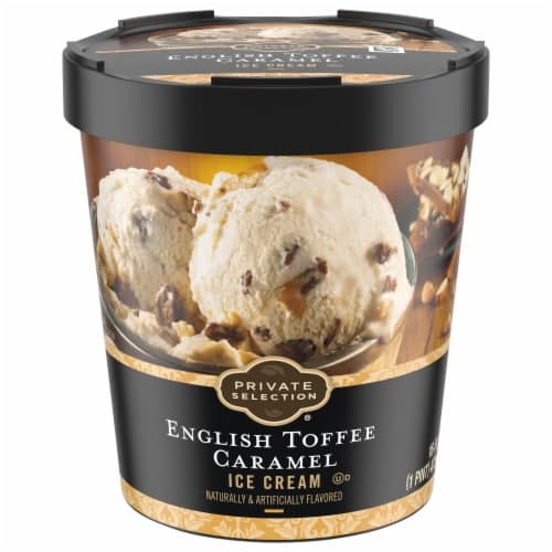 Private Selection English Toffee Caramel Ice Cream