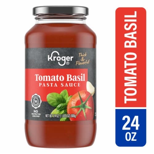 Kroger Tomato Basil Pasta Sauce