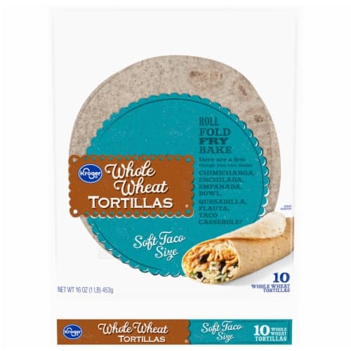 Kroger 100% Whole Wheat Tortillas