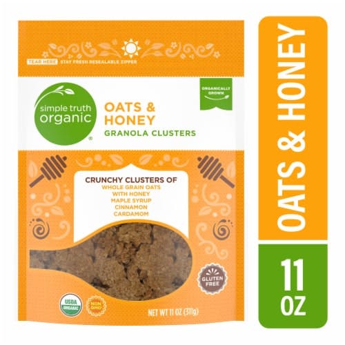 Simple Truth Organic Oats & Honey Granola Clusters