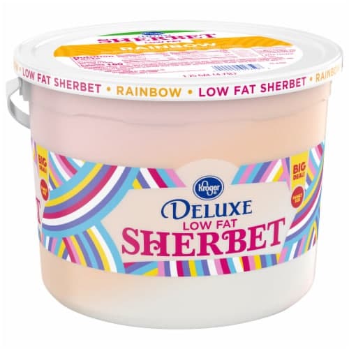 Kroger Rainbow Sherbet Party Pail