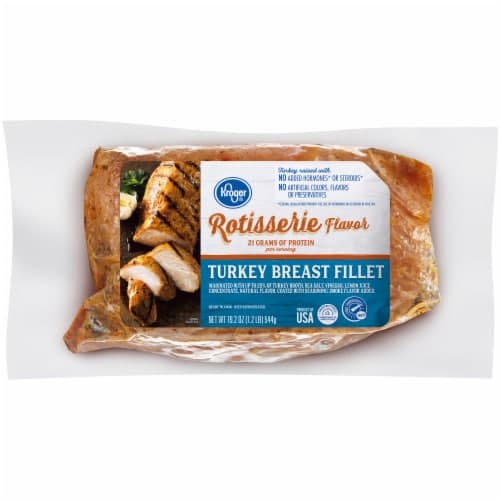 Kroger Rotisserie Flavor Marinated Turkey Breast Fillet