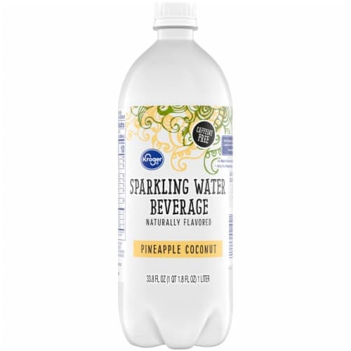Kroger  Pineapple Coconut Sparkling Water
