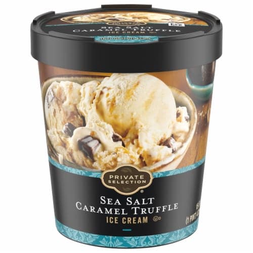 Private Selection Sea Salt Caramel Truffle Ice Cream