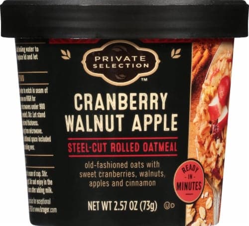 Private Selection Cranberry Apple Walnut Steel-Cut Rolled Oatmeal