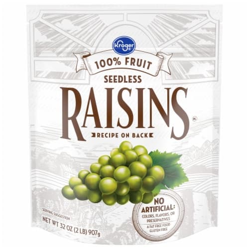 Kroger Seedless Raisins Pouch