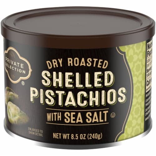 Private Selection Dry Roasted Shelled Pistachios With Sea Salt