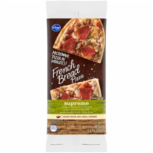 Kroger Supreme French Bread  Pizza