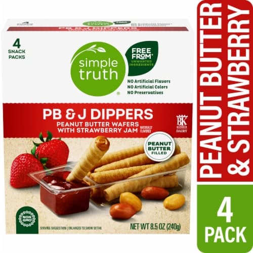 Simple Truth Pb&J Strawberry Jam Dippers