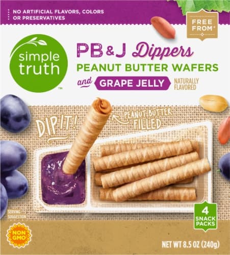 Simple Truth Pb&J Grape Jelly Dippers