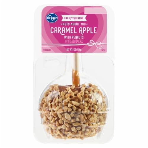 Kroger Caramel Apple With Peanuts