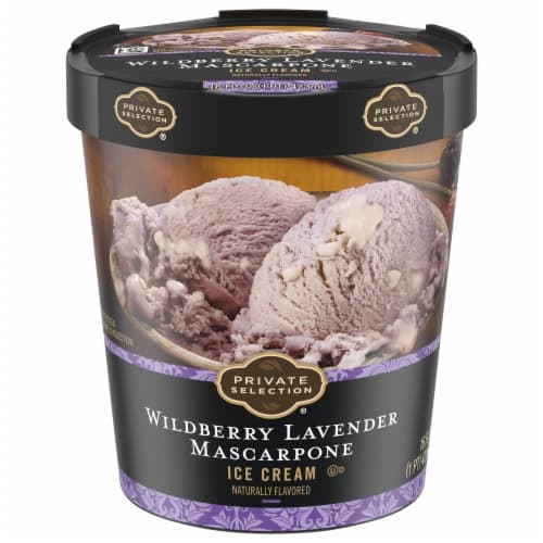 Private Selection Wildberry Lavender Mascarpone Ice Cream