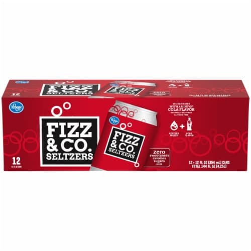 Kroger Fizz & Co. Cola Flavored Seltzer Water
