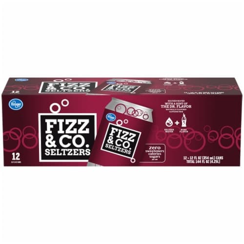 Kroger Fizz & Co. The Dr. Flavored Seltzer Water