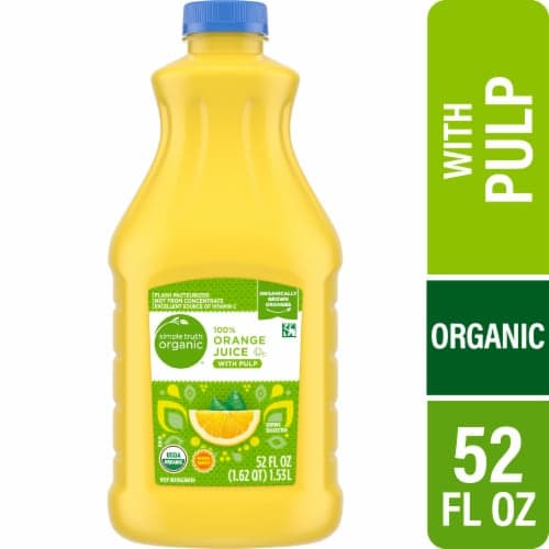 Simple Truth Organic 100% Orange Juice With Pulp