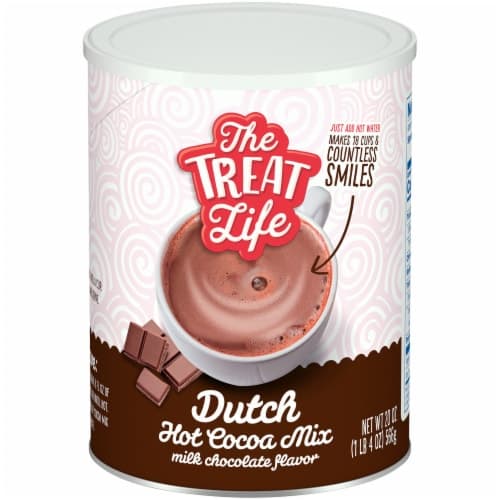 The Treat Life Milk Chocolate Dutch Hot Cocoa Mix