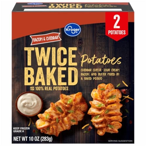 Kroger Bacon & Cheddar Twice Baked Potatoes