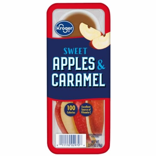 Kroger Sweet Apples & Caramel Snack Tray