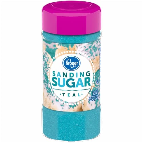 Kroger Teal Sanding Sugar