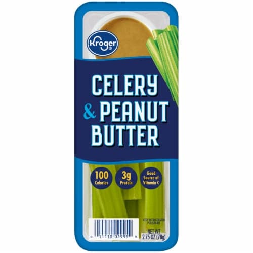 Kroger Celery & Peanut Butter Snack