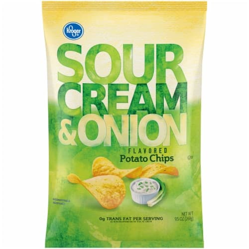 Kroger Sour Cream & Onion Flavored Potato Chips