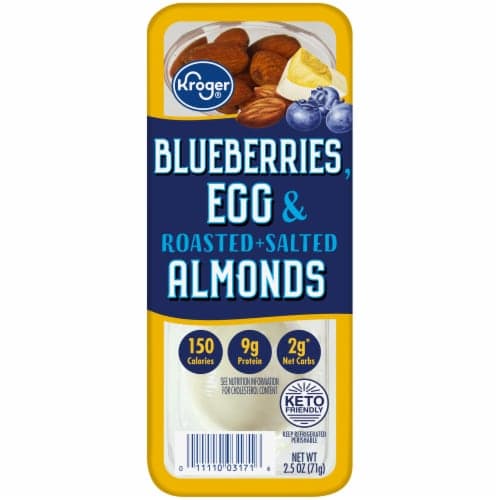 Kroger Blueberries Egg & Roasted Salted Almonds