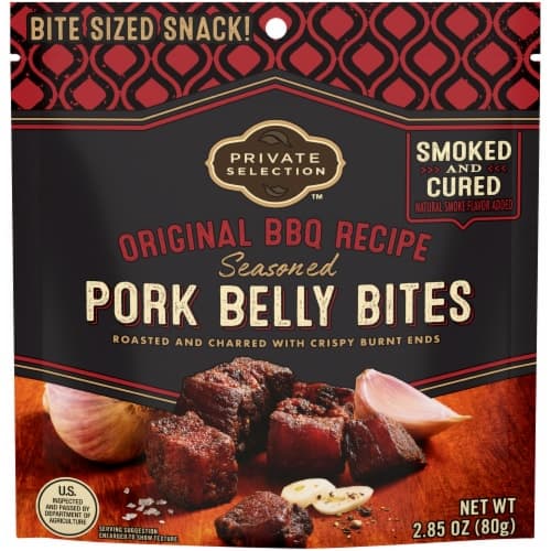 Private Selection Original Bbq Recipe Seasoned Pork Belly Bites