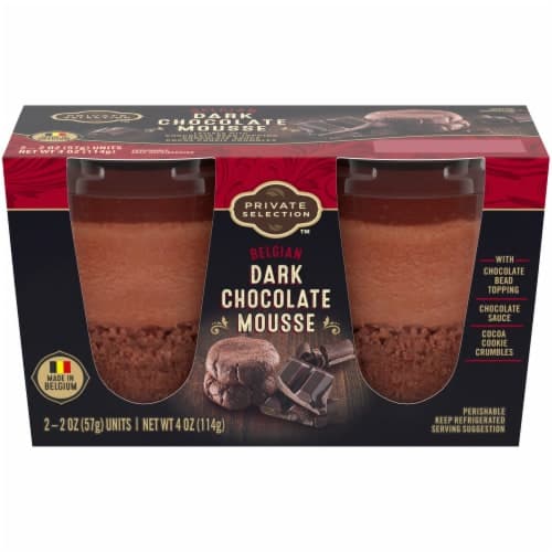 Private Selection Belgian Dark Chocolate Mousse Dessert
