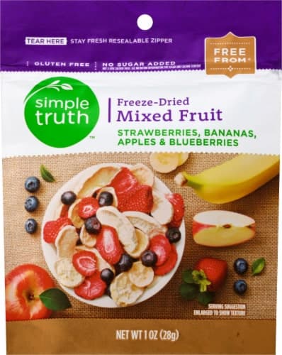 Simple Truth Gluten Free Freeze-Dried Mixed Fruit Pouch
