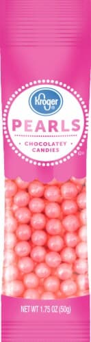 Kroger Pearls Pink Chocolatey Candies