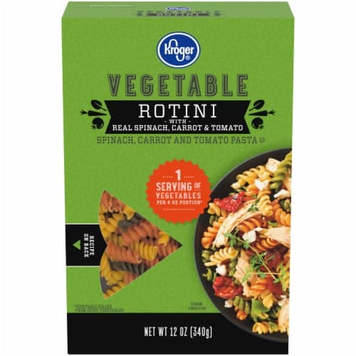 Kroger Vegetable Rotini Pasta