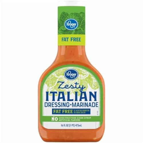 Kroger Fat Free Zesty Italian Salad Dressing & Marinade